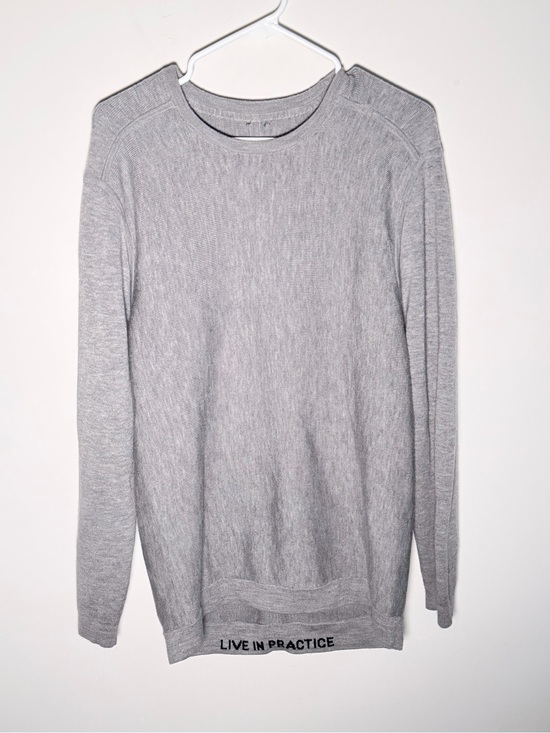 lululemon athletica Other - lululemon athletica Light Gray Crewneck Pullover
